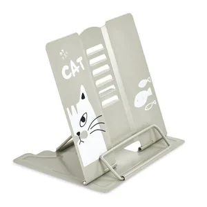 Підставка для книжок металева "JO" /DSCN3071-S/ "Cat" 15,2*12,7*15,2см, мікс (1/48/96)