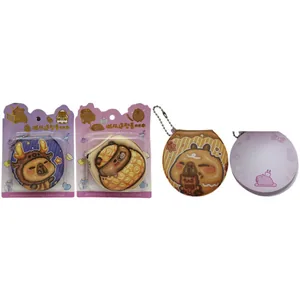 Notebook 7*6.5 cm/80 sheets. /009/ anti-stress mini "Capybara-3D", mix (1/16)