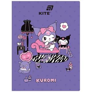Папка з файлами А4 "Kite" /HK25-249-1/ 20 файлів Kuromi Куромі (1/12)