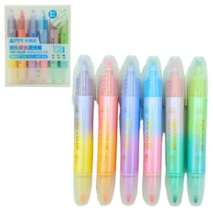 Set of text markers "AODEMEI" /M6217/ DOUBLE SIDED "Perl", 12 pcs (1/12/192)