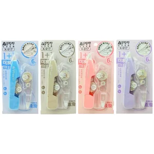 Corrector tape "AODEMEI" /X917/ 5mm*6m 1+1 (from stock) (1/24)
