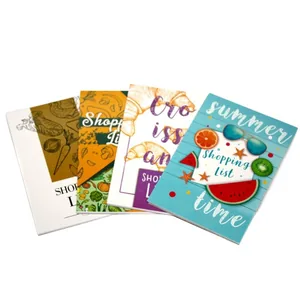 Planner notebook A6/40 sheet "Backpack" /SHL-1/ "SHOPPING LIST" offset 70 g/m², mix (1/20)
