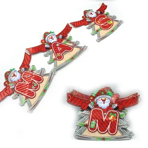 Гірлянда-розтяжка "JO" /IMG_123323_1/ "Merry Christmas" 20*20см, 2,8м (1/5/200)