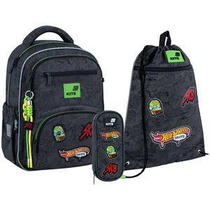 Set "Kite" /SET_HW26-773M/ backpack + pencil case + shoe bag 773 Hot Wheels (1/6)