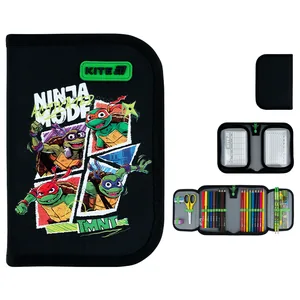 Пенал "Kite" /NT26-622H/ 1 від., 2 відв., з наповненням 622H Tales of the TMNT (1/42)
