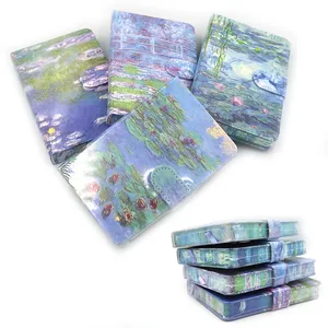Notebook A6/112 sheets "JO" /9501-19/ on the button "Pot" #, quantity border, mix (1/12)