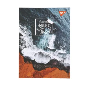 Notebook A6/64 # "YES" /152086/ integrated cover "Need for travel" (1/20/40)