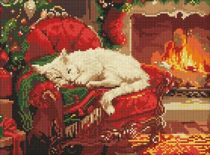 Diamond mosaic "Ideyka" /AMO8104/ "Holiday coziness" 30*40cm