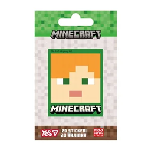 Наліпка "YES" /708509/ 2D "Minecraft.Alex" (1/10/100)