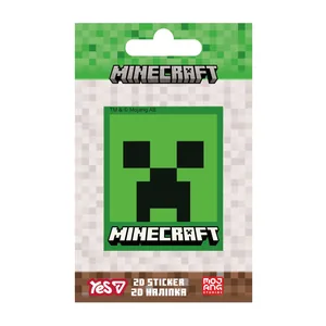 Наліпка "YES" /708510/ 2D "Minecraft.Creeper" (1/10/100)