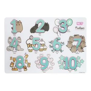Table mat "YES" /492060/ "Pusheen" numbers 42*29cm (1/10/200)