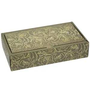 Gift box "WB" /H810-1M/ foldable 17*30*6.9cm Roses (12)