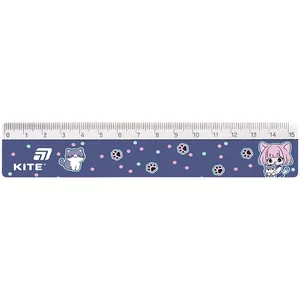 Ruler 15 cm sq. "Kite" /K26-090-1/ Be Friends (1/100)