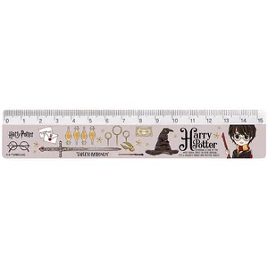 Ruler 15 cm sq. "Kite" /HP26-090/ Harry Potter (1/100)