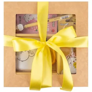 Gift set "Kite" /ML26-211/ 4 items: mug, keychain, notebook, pen, Molang