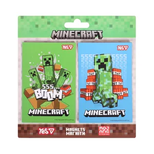 Магніти "YES" /708552/  "Minecraft", 6х9 см, 2 шт (1/10/500)