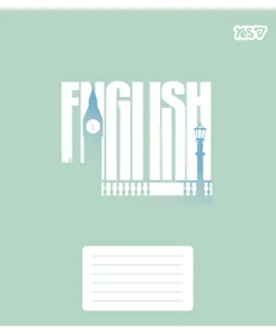 Student's notebook "YES" 48 sheets == /768522/ "SUBJECT - ENGLISH LANGUAGE (Concept notes) selected hybrid varnish (5/200)