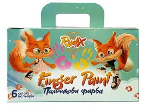 Finger paints "RUDIX" /840603/ 6*60ml (1/5)