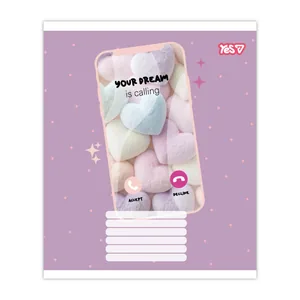 Зошит уч. "YES" 12арк.== /768646/ "Your dream" (25/500)
