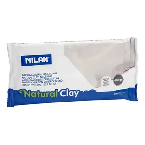 Natural clay "MILAN" /9124410/ "Terracotta" white 400g (1/10)