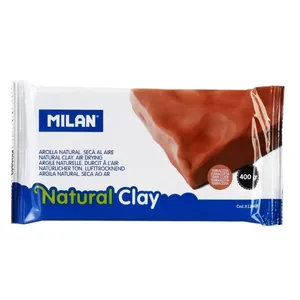 Natural clay "MILAN" /9124428/ "Terracotta" brown 400g (1/10)