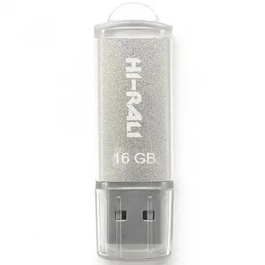 Флеш пам'ять "Hi-Rali" 16GB Rocket серія срібло