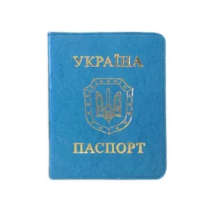 Обкладинка Паспорт "Бріск" /ОВ-8/   Sarif бірюзовий 100*135  (1/5)