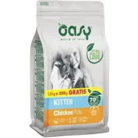 Dry food for cats OASY LIFESTAGE Kitten chicken 1.75 kg (8054329512678)