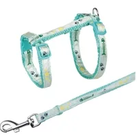 Trixie cat harness with leash fish print polyester 23-39 cm/10 mm (various colors) (4047974042090)
