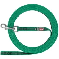Повідець для собак Trixie Tracking leash прогумований S-M 10 м 15 мм зелений (4011905472638)