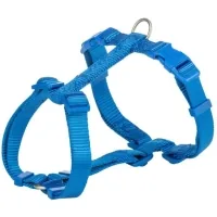 Harness for dogs Trixie Premium nylon M-L 52-75 cm/20 mm blue (4011905203423)