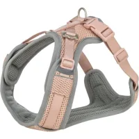 Harness for dogs Trixie Premium FlexMesh soft nylon XS-S 40-57 cm/15 mm powder (4011905674407)