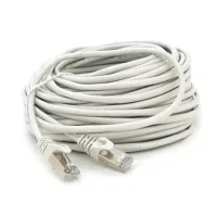 Patch cord 25m FTP cat.5e, CU, RJ45, gray Merlion (PCM-CU-5E/25G)