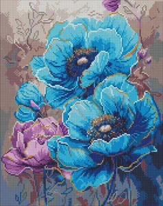 Diamond mosaic "Ideyka" /AMO8047/ "Symphony of colors 40x50cm