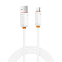 Дата кабель USB 2.0 AM to USB-C 1.0m 3A white XO (XO-CB-300UC-WH)