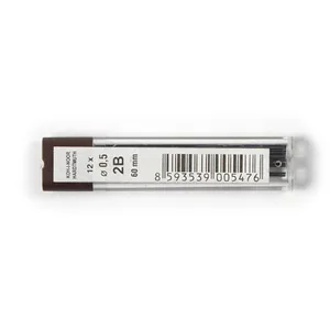 Lead for mechanical pencil "Koh-i-Noor" /4152.2B/ 0.5 mm, 12 pcs in a pencil case (12/120)