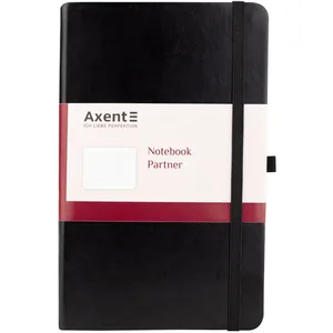 Блокнот "Axent" /8202-01-A/ Partner Lux, 125*195/96арк, кл, чорна (1/18)