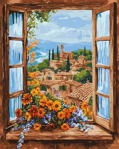 Painting by numbers "Ideyka" /KHO3278/ "Wonderful landscape" 40*50 cm