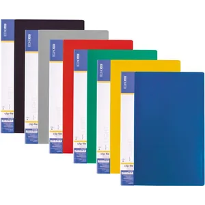 Folder-speed stitcher A4 "Economix Light" /E31207/ SLIP A +2 pockets, MIX (20/120)