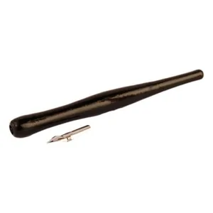 Pen holder /942/ wooden + pen (11601), D.K.ART & CRAFT