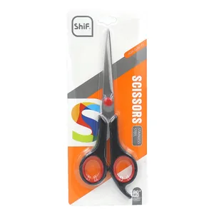 Scissors "JO" /1203/1065W/ "Office" 17.5*6.6cm, blister (1/12/480)