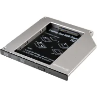 Frame adapter Grand-X HDD 2.5'' to notebook 9.5 mm ODD SATA/mSATA (HDC-24)