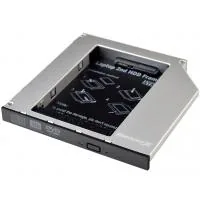 Frame adapter Grand-X HDD 2.5'' to notebook 12.7 mm ODD SATA/mSATA (HDC-25N)