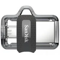 USB flash drive SanDisk 64GB Ultra Dual Black USB 3.0 OTG (SDDD3-064G-G46)