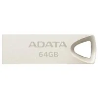 USB flash drive ADATA 64GB UV210 Metal Silver USB 2.0 (AUV210-64G-RGD)