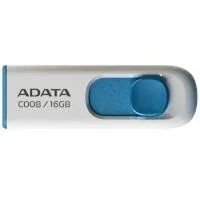 USB flash drive ADATA 16GB C008 White USB 2.0 (AC008-16G-RWE)