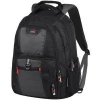 Laptop backpack Wenger 16" Pillar Black/Gray (600633)
