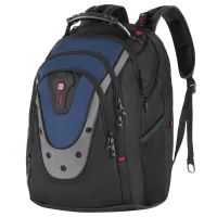 Laptop backpack Wenger 17" Ibex Black/Blue (600638)