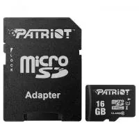 Memory card Patriot 16GB microSD class10 UHS-I (PSF16GMCSDHC10)
