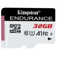 Карта пам'яті Kingston 32GB microSDHC Class 10 UHS-I U1 A1 High Endurance (SDCE/32GB)
